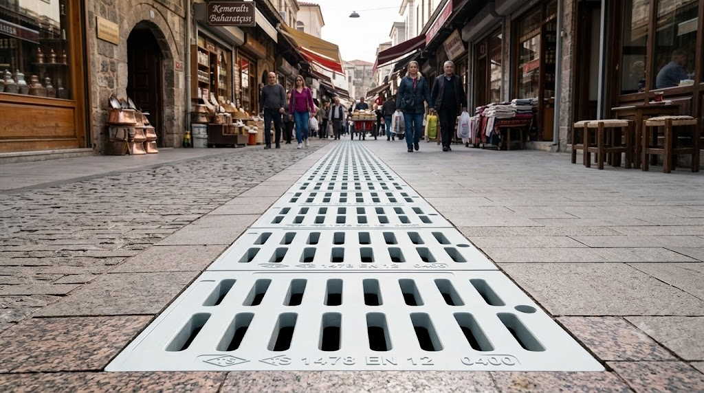 Kompozit Kanal Izgara, Kompozit Drenaj Izgarası, Kanal Üstü Kompozit Izgara, Hafif Drenaj Izgarası, Araç Geçişli Kompozit Izgara, Kimyasala Dayanıklı Kanal Izgarası, Dış Mekan Kompozit Izgara, Özel Ölçü Kanal Izgara, Izgaralı Kompozit Kanal, Kompozit Izgara Sistemleri